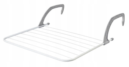 KADAX Balkon‑ og radiator‑tørrer til tøj, foldbar, let, vægmonteret