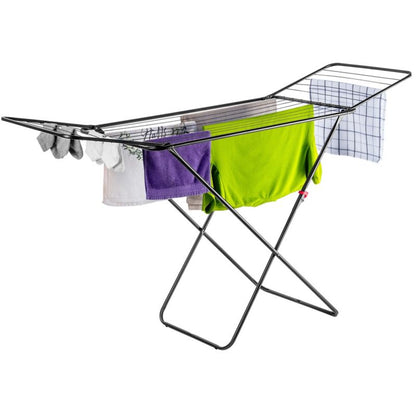 Stående Tørrestativ Antracit 18 m 171 x 54 x 97 cm Stål