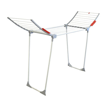 Sammenklappelig Tørrestativ Hvid 170 cm Bred 16 kg | 5901583509308