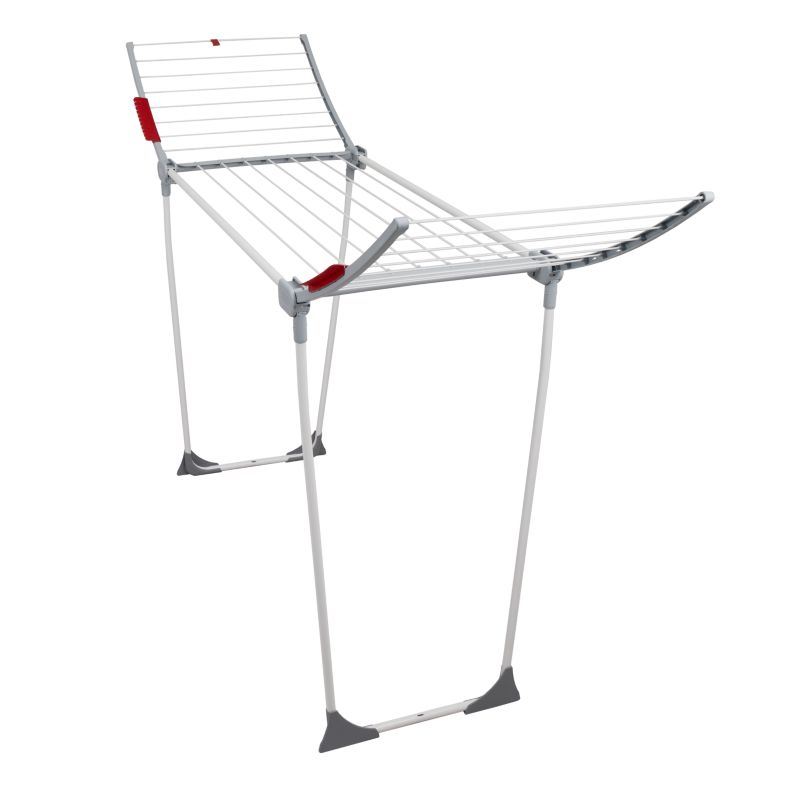Sammenklappelig Tørrestativ Hvid 170 cm Bred 16 kg | 5901583509308