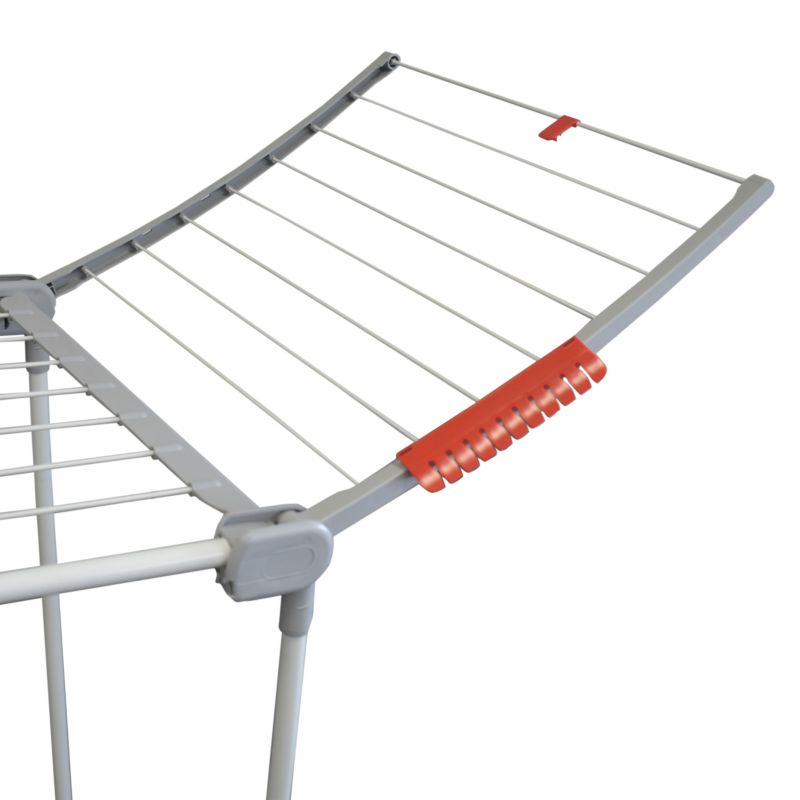 Sammenklappelig Tørrestativ Hvid 170 cm Bred 16 kg | 5901583509308