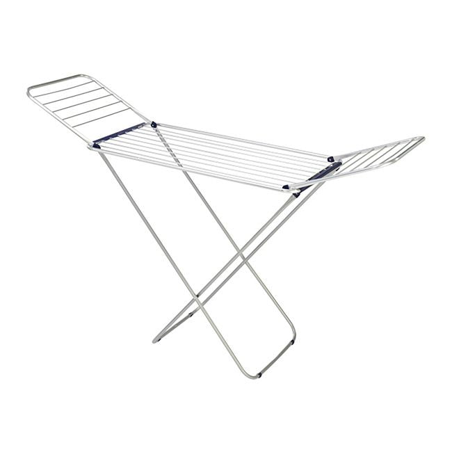 Stående tørrestativ Classic Siena 180 Easy 131 x 55 cm Hvid Blå Aluminium