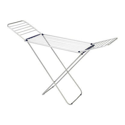 Stående tørrestativ Classic Siena 180 Easy 131 x 55 cm Hvid Blå Aluminium