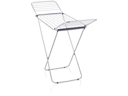 Stående tørrestativ Classic Siena 180 Easy 131 x 55 cm Hvid Blå Aluminium