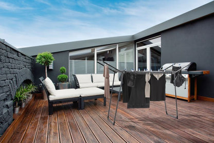 Leifheit Pegasus 150 Solid Slim fritstående tørrestativ
