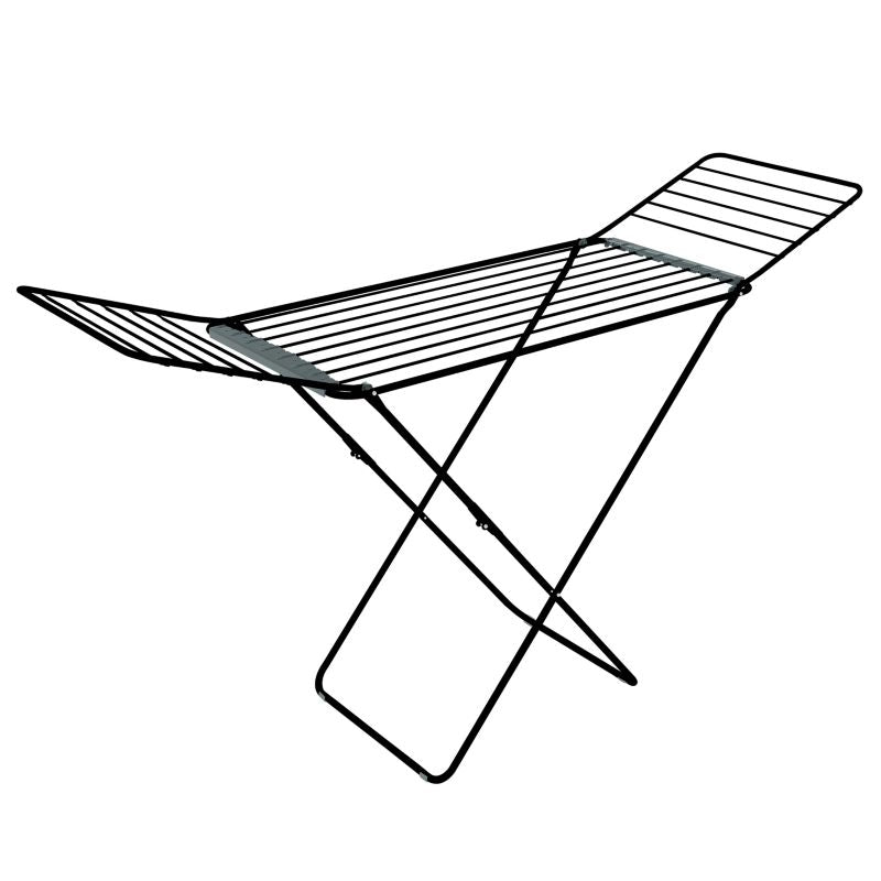 Stående tørrestativ 16 m 18 kg Sort 173,5 x 52,4 x 119 cm | 5901583508776