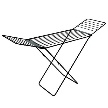 Stående tørrestativ 16 m 18 kg Sort 173,5 x 52,4 x 119 cm | 5901583508776