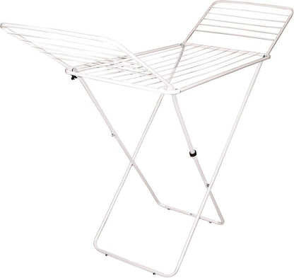 Stående tørrestativ 178,5 x 54 x 104,5 cm Hvid Stål