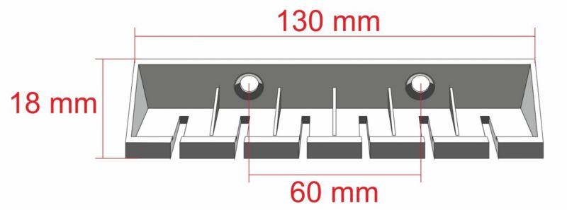 Lofttørrestativ 6 stænger 90 cm Hvid