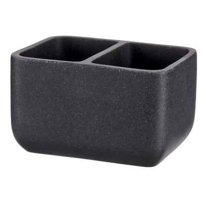 Svampeholder Dobbeltkammer 12x9x11 cm Grå