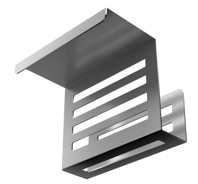 Svampestativ 10x7,6 cm Krom Rustfrit Stål