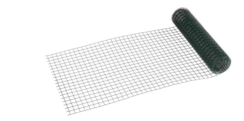 Svejset Hegnstråd 0,5x5 m Galvaniseret Maskestørrelse 25 mm