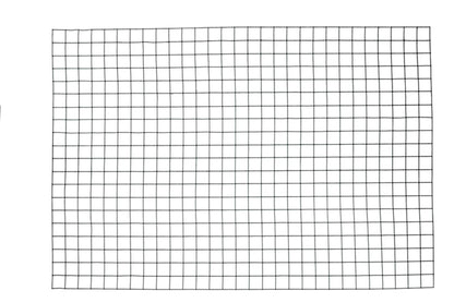 Svejset Hegnstråd 0,5x5 m Galvaniseret Maskestørrelse 25 mm