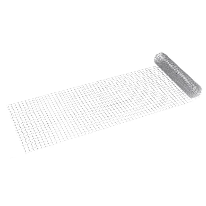 Svejset Hegnstråd 25 mm 0,5x5 m Galvaniseret Stål