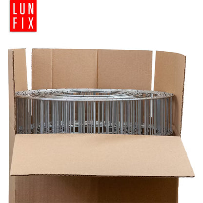 Svejset Trådhegn 125 cm x 25 m Varmgalvaniseret