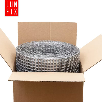 Svejset Trådnet 100 cm 13x13 mm Galvaniseret 25 m | 5906746000180