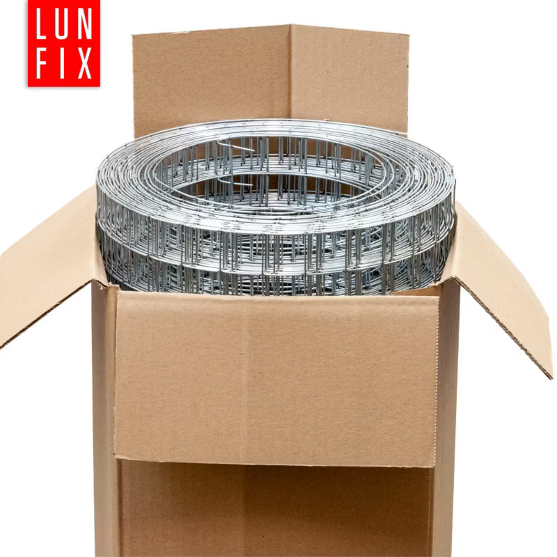 Svejset Trådnet 100 cm 25x25 mm Galvaniseret 25 m