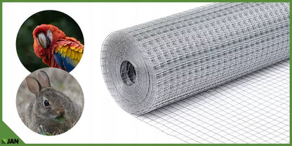 Svejset Trådnet 13x13 mm 1x10 m Galvaniseret