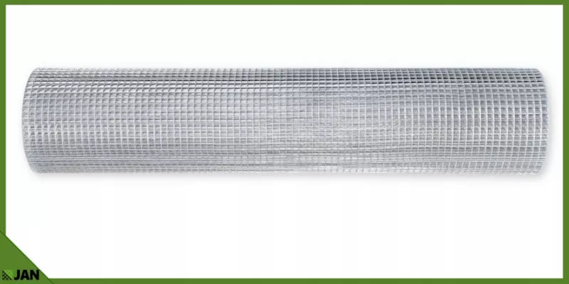 Svejset Trådnet 13x13 mm 1x25 m Galvaniseret Stål 25 m²