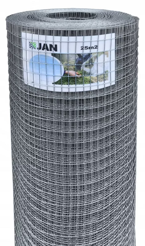 Svejset Trådnet 19x19 mm 1x25 m Galvaniseret