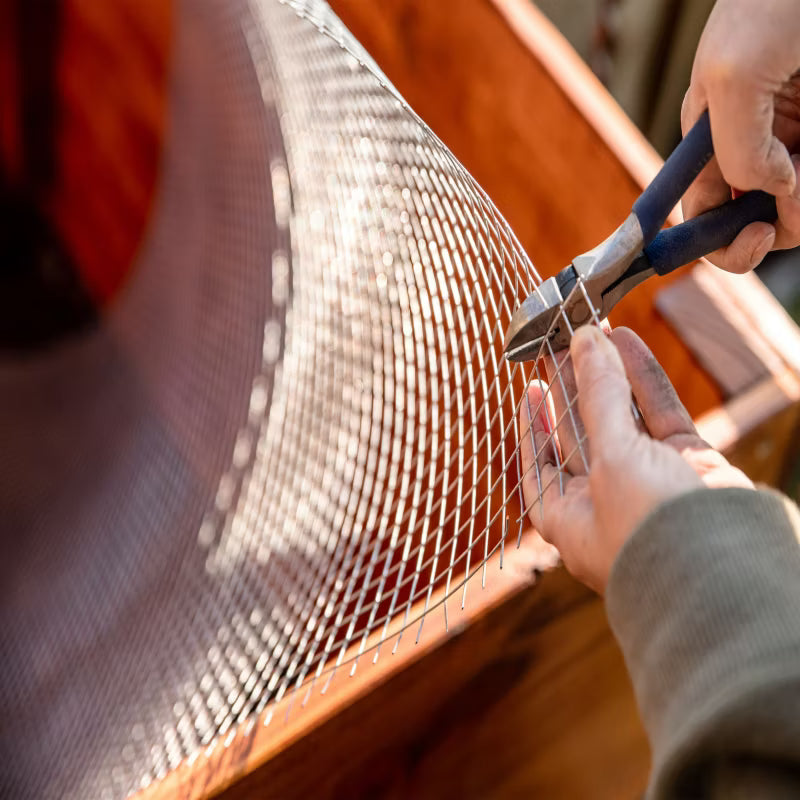 Svejset Trådnet 1x40 m Galvaniseret Stål Grå
