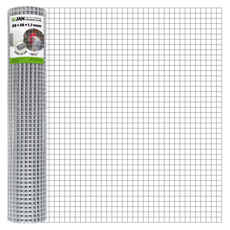 Svejset Trådnet 25x25 mm 100 cm Galvaniseret 10 m²