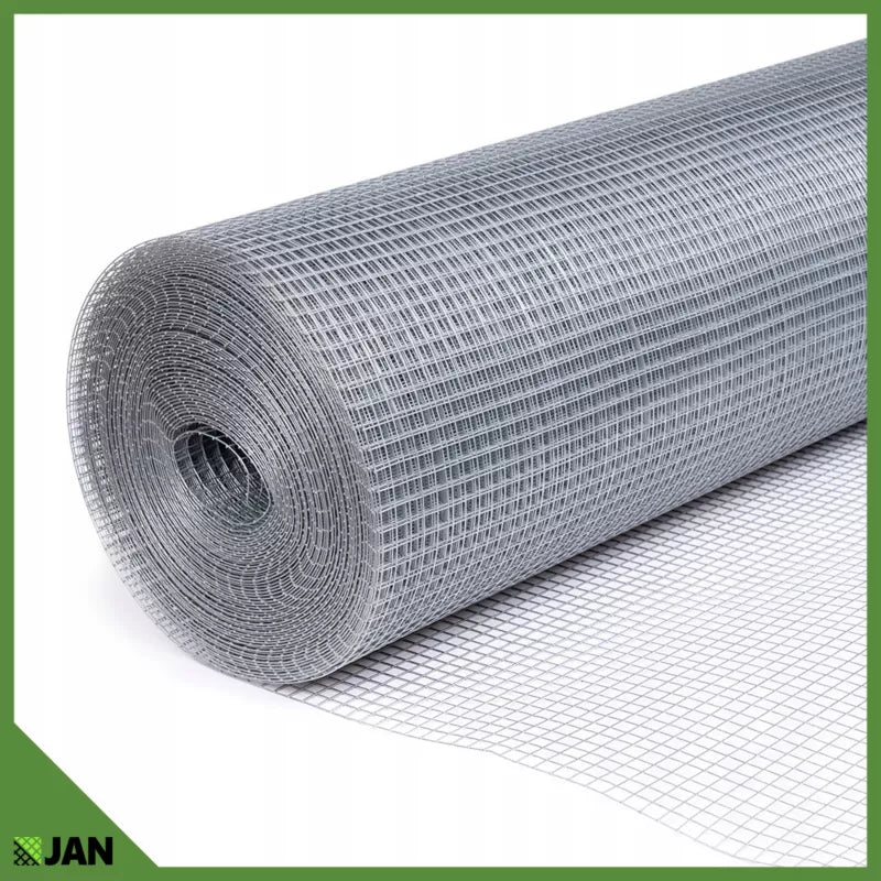 Svejset Trådnet Mod Gnavere 10x10 mm 1x25 m Galvaniseret Stål 25 m²