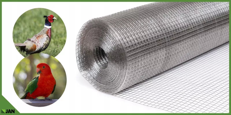 Svejset Trådnet Rustfrit Stål 304 1x25 m 13x13 mm