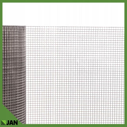 Svejset Trådnet Rustfrit Stål 304 6x6x0,65 mm 1x25 m 25 m²