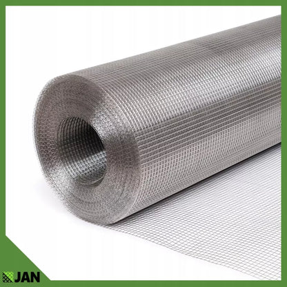 Svejset Trådnet Rustfrit Stål 304 6x6x0,65 mm 1x25 m 25 m²