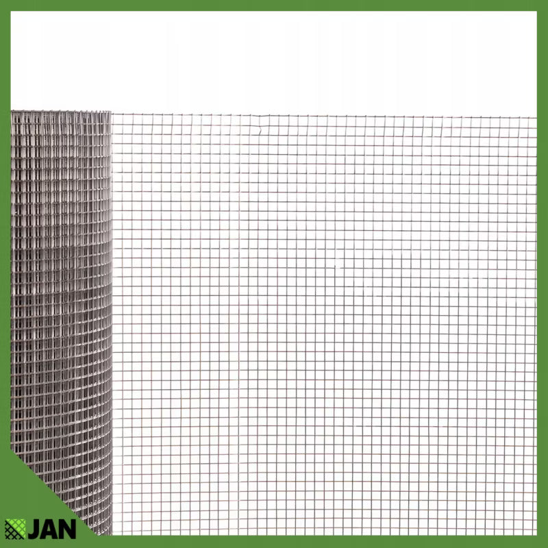 Svejset Trådnet Rustfrit Stål 304 6x6x0,65 mm 1x25 m 25 m²