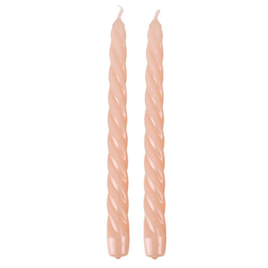 Baroklys 20 cm lakserød