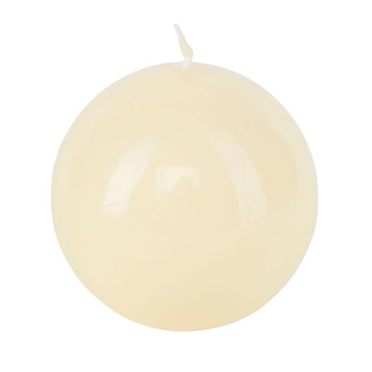 Klassisk kuglelys Ø 10 cm lys gul