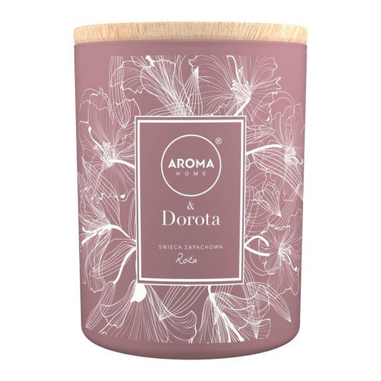 Duftlys Aroma Home & Dorota rose 150 g
