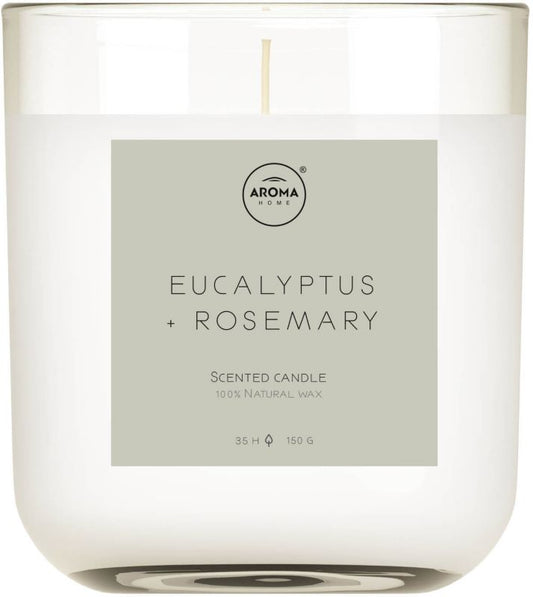 Duftlys Aroma Home Simplicity eukalyptus og rosmarin 150 g