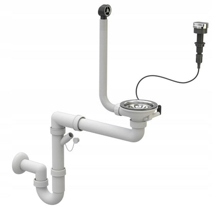 Automatisk Granitan enkeltkammer vægmonteret afløbssifon 1 stk.