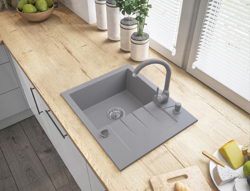 Automatisk Granitan enkeltkammer vægmonteret afløbssifon 1 stk.