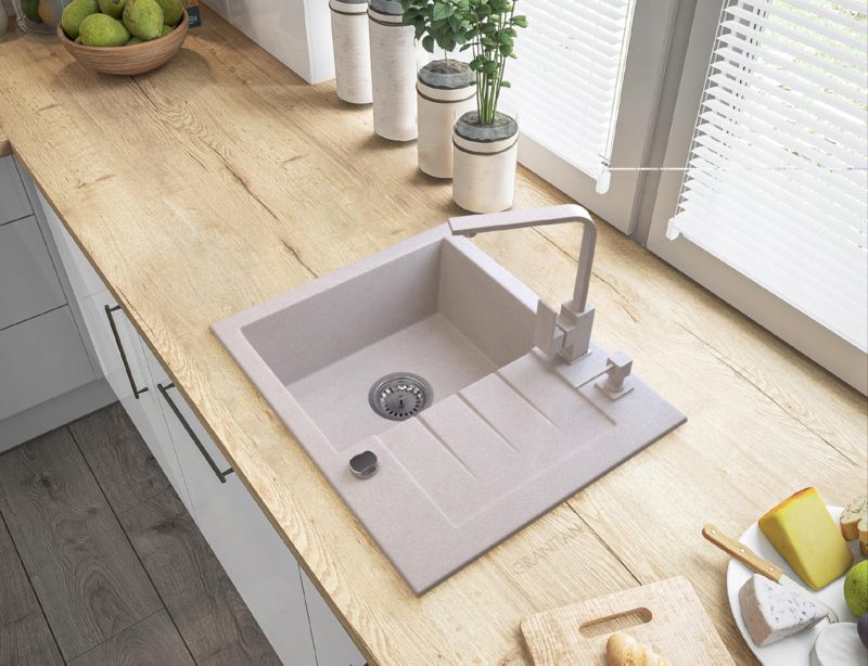 Automatisk Granitan enkeltkammer vægmonteret afløbssifon 1 stk.