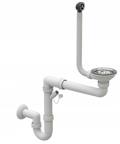 Manuel enkeltkammer vaskesifon Granitan 1 stk