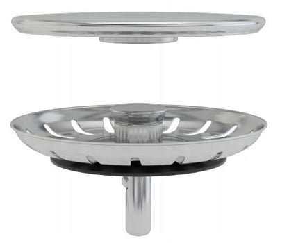 Automatisk vægmonteret syfon til granitvask med to kamre, 1 sæt