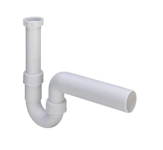 Viega rørsyfon 1 1/4" x 50 mm hvid, 1 stk.