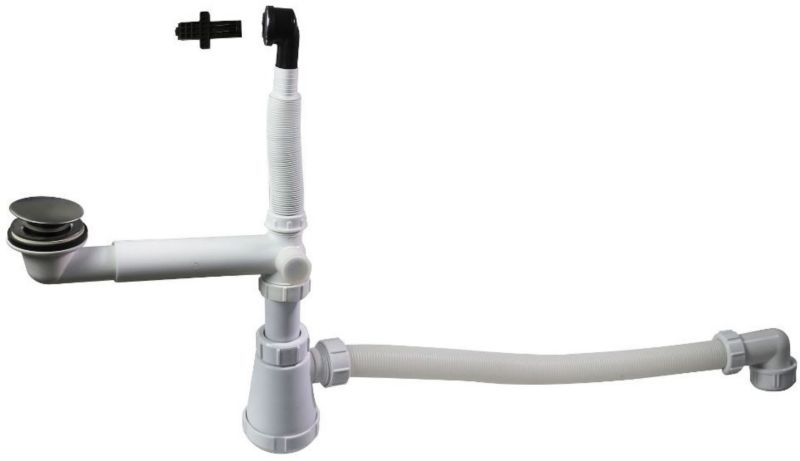Cooke&Lewis Imandra enkelt vaskefalds-sifon