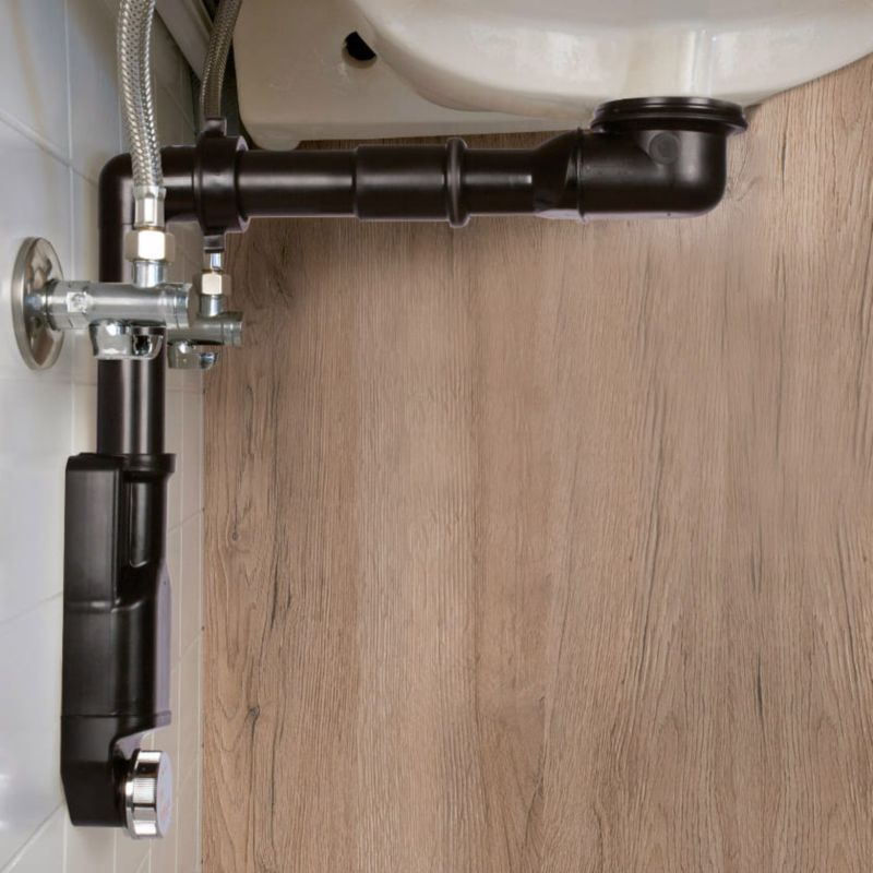 Pladsbesparende Lira vaskesifon, 1 stk