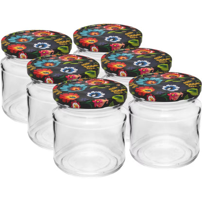 Sylteglas 212 ml Ø66 mm Klar 6 Stk.