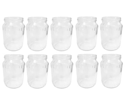 Syltetøjsglas 720 ml Ø82 mm 10 Stk