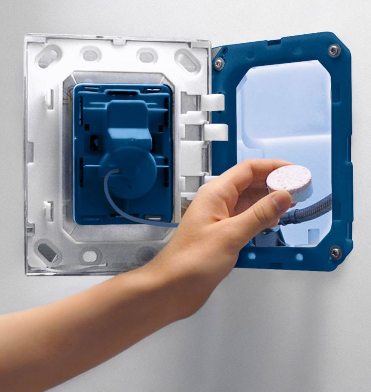 Toiletskylssystem med Hygiejneindsats Hvid 230x340 mm | 4005176914553