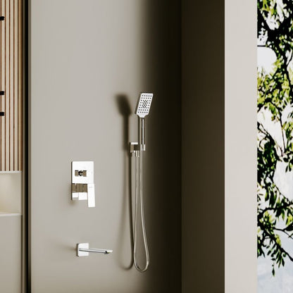 System podtynkowy wannowy Harris Chrom 150 cm