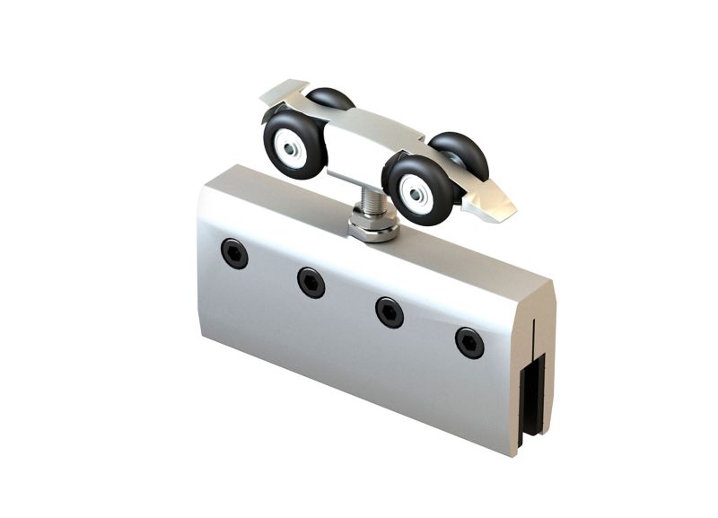 Skydesystem Kidal 200 cm Hvid Aluminium