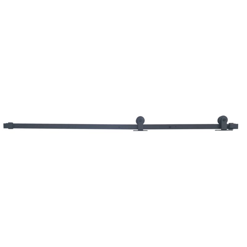 Skydesystem Loft Black Steel 1860 mm Sort