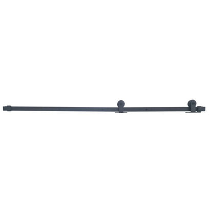 Skydesystem Loft Black Steel 1860 mm Sort